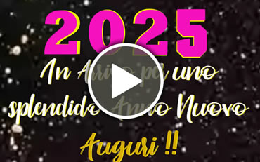 video con countdown per Capodanno 2025
